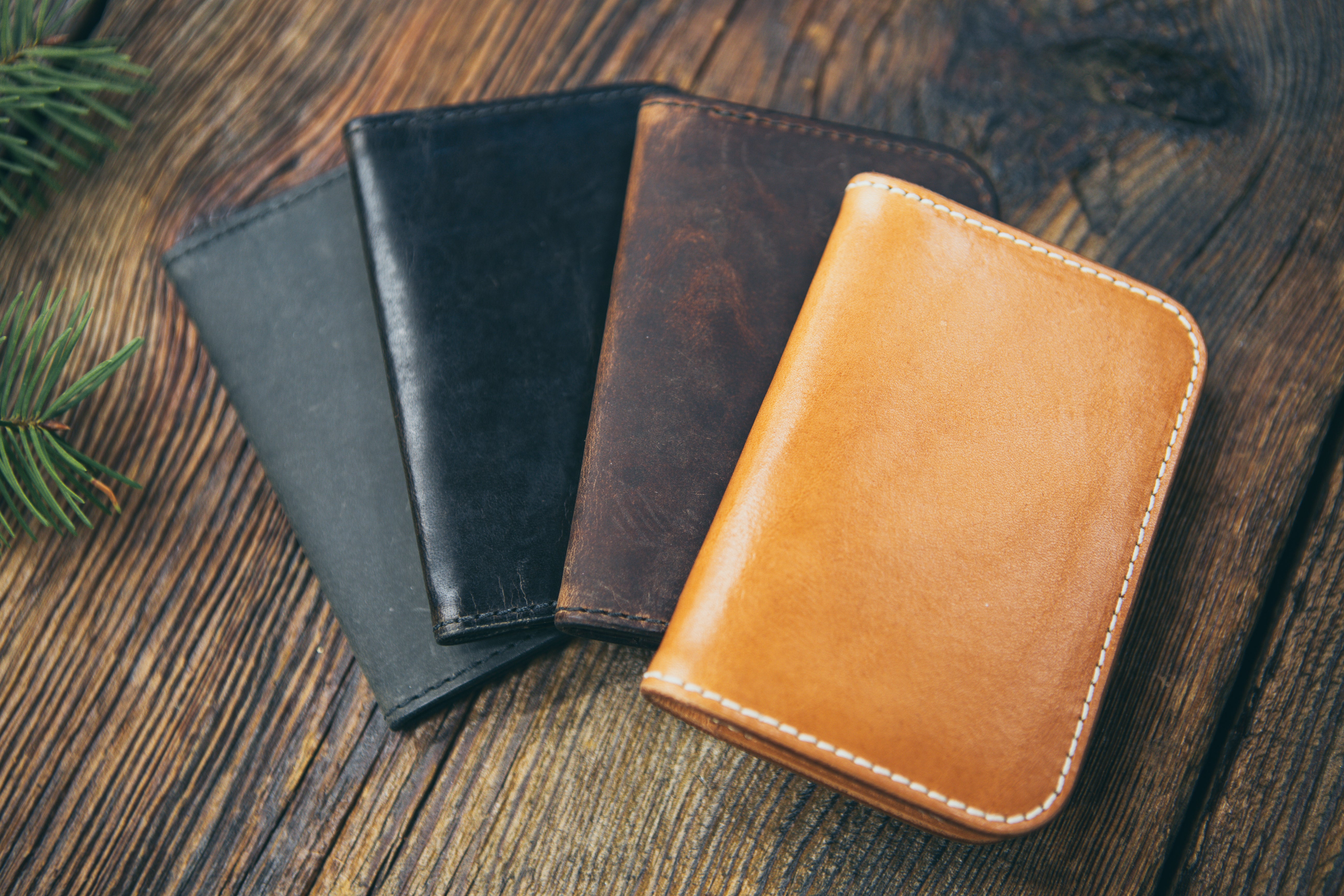 Tetra Wallet - 4 Pocket Minimalist Bifold – Colladay Leather