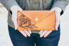 Tooled Minimalist Clutch