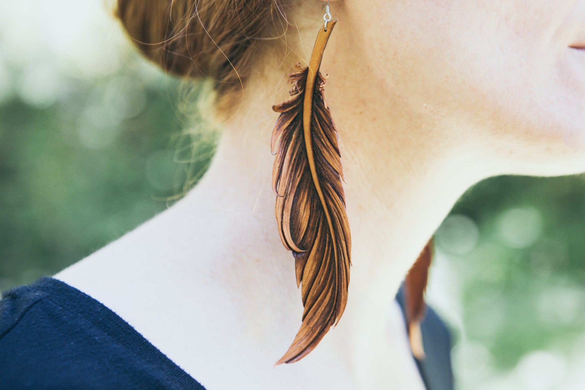 Feather Hanging Earrings 2024 | favors.com