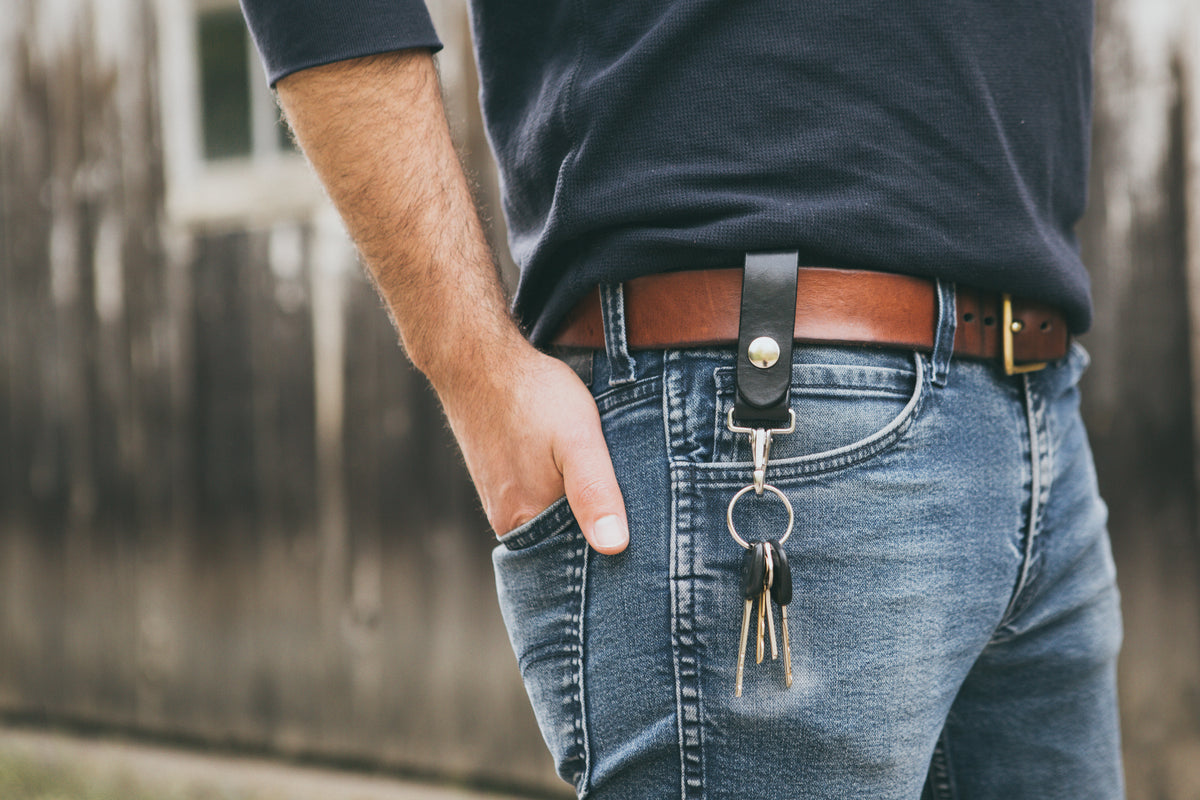 Spring Clip Key Fob – Colladay Leather